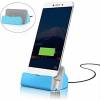 Φορτιστής charge + sync dock Type-C connect for Letv/MI/Huawei (blue) (OEM) Φορτιστής charge + sync dock Type-C connect for Letv/MI/Huawei (blue) (OEM)